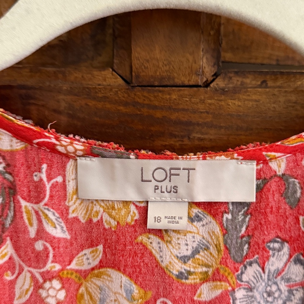 Ann Taylor Loft wrap dress - Picture 3 of 5